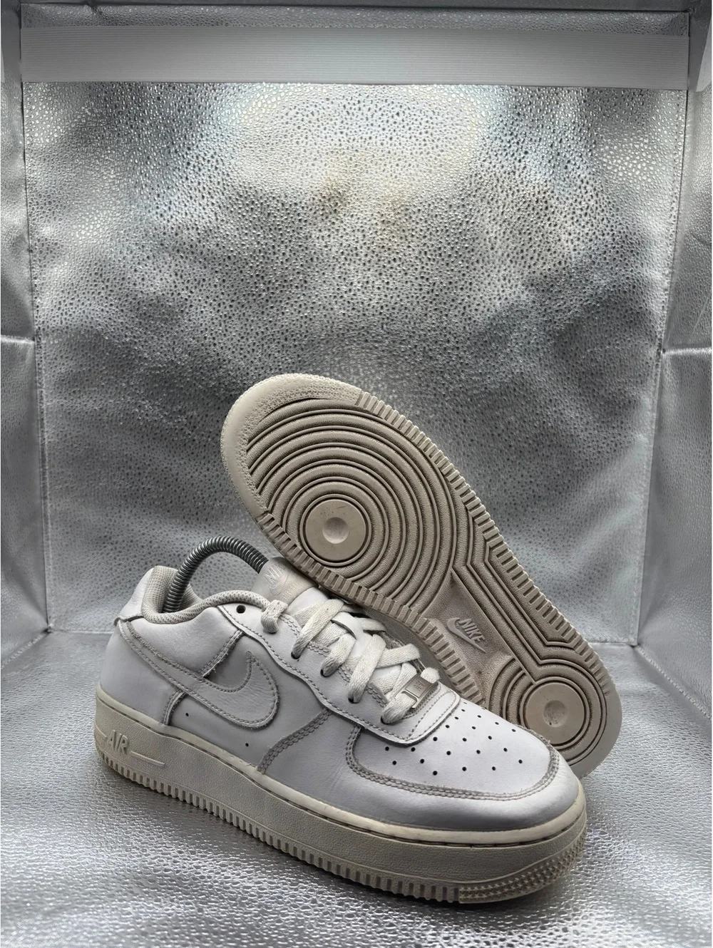 Nike Air Force 1 low triple white GS